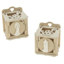 6 pz arte box sagoma cubo