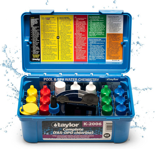 Taylor kit test acqua piscina - kit,