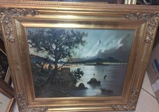 Dipinto Ad Olio Su Tela 