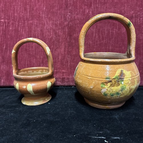 Vecchi scaldini ceramica uno - scaldini,