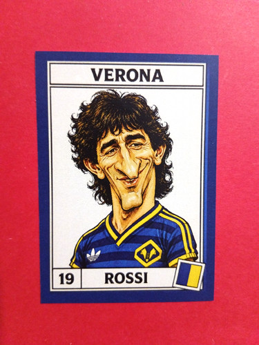 Figurina caricatura calciatori - caricatura,