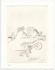 ARMAN FERNANDEZ GRAVURE 1997