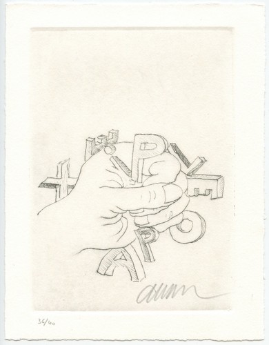 Arman fernandez gravure - arman,