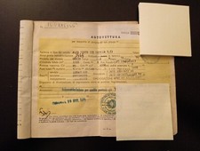 LIBRETTO CARTA DI CIRCOLAZIONE ALFA ROMEO GIULIA TI 1969 SOLO USO COLLEZIONISTIC