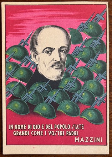 Cartolina propaganda rsi - cartolina,