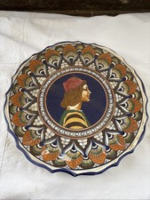 Piatto decorativo ceramica Faenza