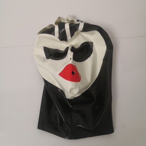 Maschera gomma con - in,