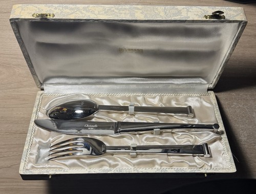 Christofle acier coffret - christofle,