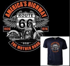 T-shirt motociclista classico