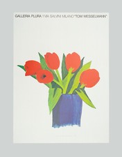 Tom WESSELMANN - "Tulips in a vase", 1982 - Poster, 68,5 x 50,8 cm