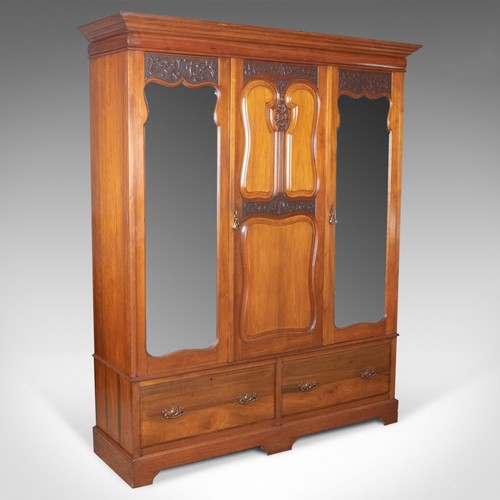 Antique wardrobe english - wardrobe,,