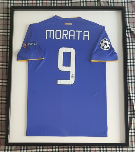Quadro maglia morata juventus - maglia,
