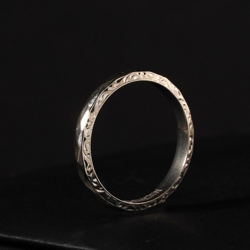 Anello fascia vintage rodd - a,