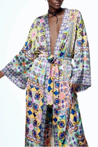 Accappatoio kimono zara raso - zara,