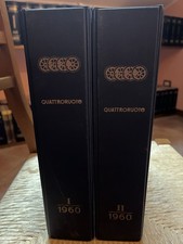 Riviste Quattroruote 1960 completo con raccoglitori
