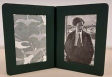 Portafoto in tela e carta 17 X