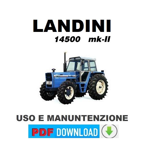 Trattore landini 14500 - trattore, mk2