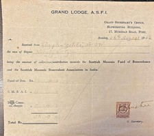 Documento Ordine Massonico