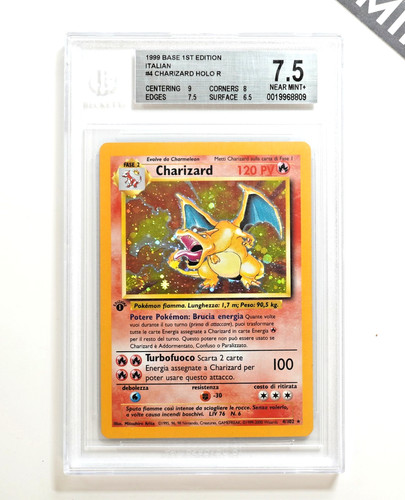 Pokemon bgs charizard 4 - pokemon, 7.5
