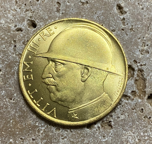 Lire 1928 elmetto veiii - 20,