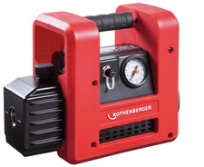 Rothenberger - Pompa/Motore Per Vuoto 42 Litri Con Vacuometro