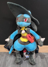 Peluche pupazzo Pokémon Center Japan Lucario originale Halloween Festival 2018