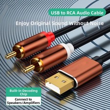 Cavo USB A maschio a RCA