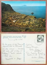 ISOLA DI SALINA - Isole Eolie - POLLARA - Isola di Filicudi sullo sfondo 1991