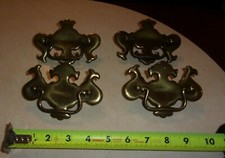 SET 4 VINTAGE METALLO STAMPATO
