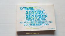 Yamaha RD 350 LC- RD 350 LCF 1UA 1986 manuale uso manutenzione originale