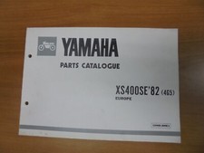 catalogo ricambi moto yamaha xs 400 se 1982 in inglese