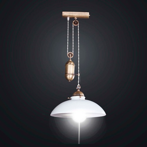 Lampadario rustico classico