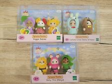 Sylvanian Families EDIZIONE LIMITATA Mini Personaggi Baby Trio Veggie 5596,5616,5592