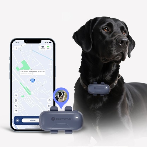 Dog tracker live gps - dog,