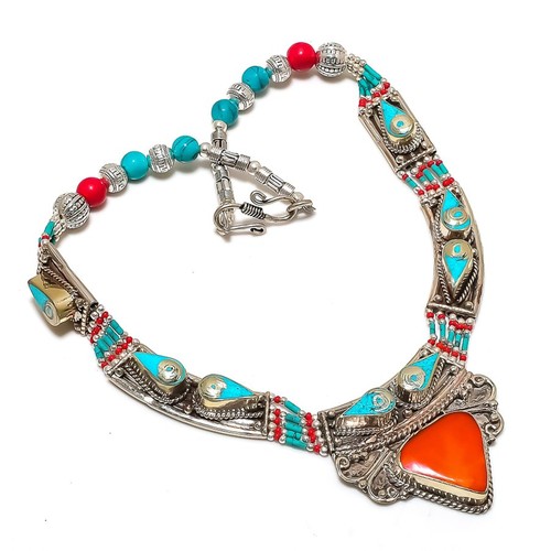 Collana turchese corallo