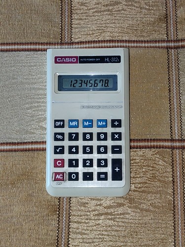 Calcolatrice vintage casio - calcolatrice,