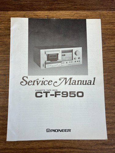 Pioneer f950 cassette - cassette, deck