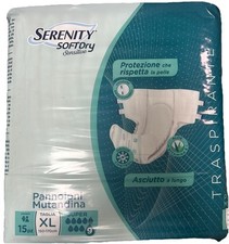 60 Serenity Soft Dry Pannoloni Mutandine Taglia XL Da 15 Pz
