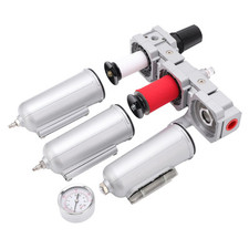 Kit Filtro Antiparticolato Aria Compressa Industriale Sistema di Essiccazione Aria 3 Stadi