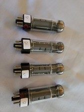 Tubi NOS abbinati Quad 6CA7 EL34 RFT/Siemens