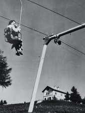 Cartolina Folgaria Rifugio Funivia Rara Vg Fg