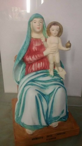 Madonna col bambino statuetta - col,