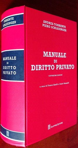 Manuale diritto privato - manuale,