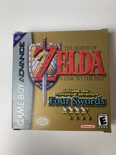 Zelda A Link To The Past + Four Swords -Nintendo Game Boy Advance GBA - Ntsc USA