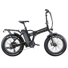 Bottecchia BE01 Pitbull E Bike 20" Bicicletta Pieghevole Bici Elettrica Pedelec Nero 35cm