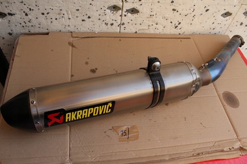 Silenziatore akrapovic - silenziatore, m