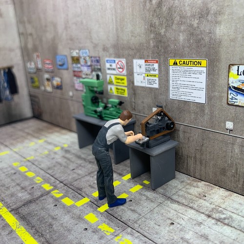 Garage diorama macchina per - macchina,