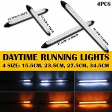 2x LED Switchback DRL Tube