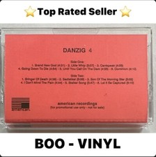 Danzig 4  Promo Cassette Tape