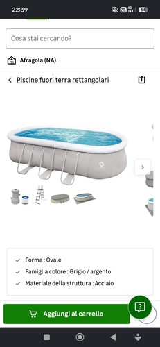 Piscina fuoriterra avenli - piscina,